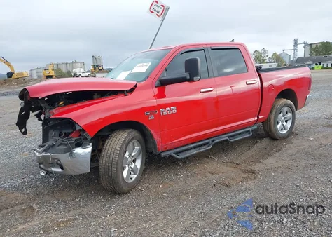 2017 Ram 1500 Big Horn 4X4 5'7 Box z USA, uszkodzony, nr VIN 1C6RR7LMXHS880359